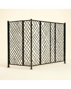 4 Ft. H X 2 Ft. W Screen Series Star Metal Privacy Screen (synthetic illustration; no displayed measurements)
