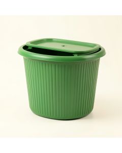 Spruce Bridge Laundry Hamper - Green (synthetic illustration; no displayed measurements)