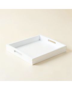 Brook Dale Serving Tray - White (synthetic illustration; no displayed measurements)