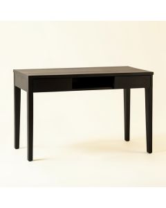 Slate Edge Writing Desk - Black (synthetic illustration; no displayed measurements)