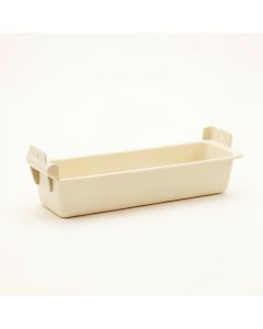 Summit Branch Empty Railing Planter With Integral Brackets - Ivory (synthetic illustration; no displayed measurements)