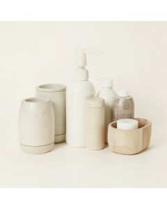 Loeffler Rustic 8 Piece Bathroom Accessory Set (synthetic illustration; no displayed measurements)