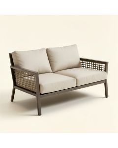 Keating 81 '' Wide Outdoor Patio Sofa With Cushions (synthetic illustration; no displayed measurements)