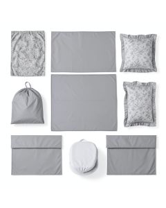 Woodsy Eleven-Piece Nursery Decor Set (synthetic illustration; no displayed measurements)