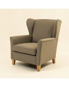 Andover 26.25 '' Wide Polyester Wingback Chair (synthetic illustration; no displayed measurements)