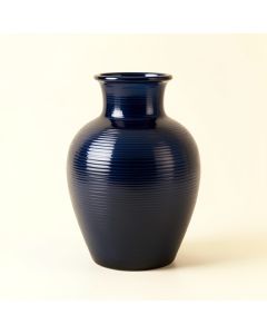 Cove Canyon Empty Decorative Vase - Navy (synthetic illustration; no displayed measurements)