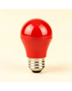 25 Watt Equivalent Red E12/Candelabra Led Light Bulb (synthetic illustration; no displayed measurements)
