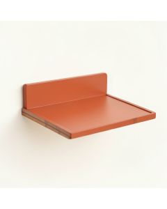 Wren Bridge Wall-Mounted Cat Perch - Terracotta (synthetic illustration; no displayed measurements)