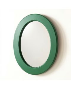 Vale Bluff Framed Wall Mirror - Green (synthetic illustration; no displayed measurements)