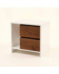 Mannion 2 - Drawer Solid Wood Nightstand (synthetic illustration; no displayed measurements)