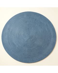 Clay Canyon Round Area Rug - Blue (synthetic illustration; no displayed measurements)