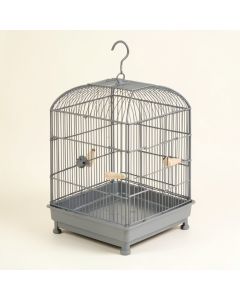 Medium Play Top Bird Cage With Bird Toy Hook (synthetic illustration; no displayed measurements)