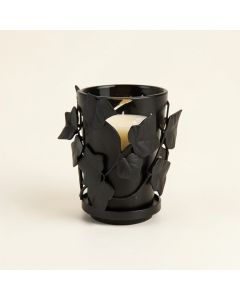 Modern Decorative Ivy Wall Glass Tealight Holder (synthetic illustration; no displayed measurements)