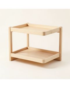 Cove Bridge Empty Countertop Canister Rack - Beige (synthetic illustration; no displayed measurements)