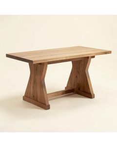 Coston Trestle Dining Table (synthetic illustration; no displayed measurements)