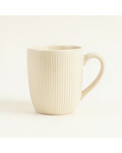 Field Crossing Ceramic Mug - Ivory (synthetic illustration; no displayed measurements)