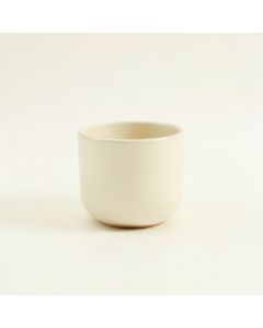 Juniper Crest Empty Candle Holder - Cream (synthetic illustration; no displayed measurements)