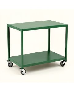 Dune Arc Empty Rolling Workshop Cart (synthetic illustration; no displayed measurements)