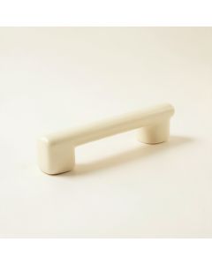 Elm Bend Cabinet Handle Without Packaging - Cream (synthetic illustration; no displayed measurements)