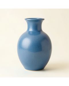 Pine Bridge Empty Decorative Vase - Blue (synthetic illustration; no displayed measurements)