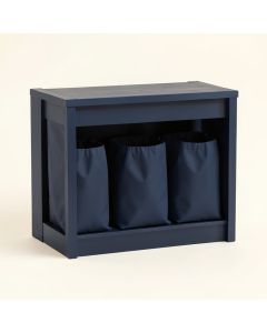 Laurel Dell Laundry Sorting Station With Plain Removable Bags - Navy (synthetic illustration; no displayed measurements)