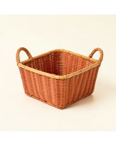 Bay Canyon Empty Storage Basket - Terracotta (synthetic illustration; no displayed measurements)