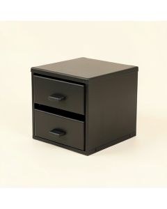 Brook Dell Small-Parts Storage Drawer Cabinet - Black (synthetic illustration; no displayed measurements)