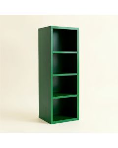Juniper Dell Narrow Cubby Tower - Green (synthetic illustration; no displayed measurements)