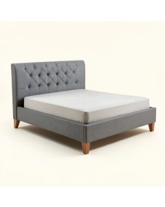 Obyrne Queen Tufted Upholstered Low Profile Standard Bed (synthetic illustration; no displayed measurements)