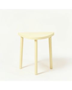 Rowan Dale Compact Balcony Table - Ivory (synthetic illustration; no displayed measurements)