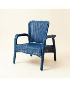 Birch Bend Outdoor Lounge Chair - Blue (synthetic illustration; no displayed measurements)