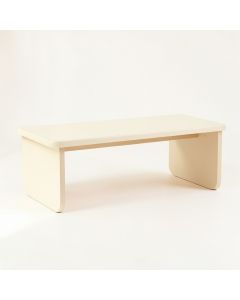 Heath Edge Indoor Bench - Cream (synthetic illustration; no displayed measurements)