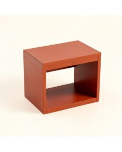 Hazel Arc Empty Coffee-Station Organizer - Terracotta (synthetic illustration; no displayed measurements)