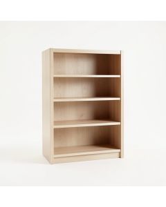 Meadow Crossing Freestanding Bookcase - Beige (synthetic illustration; no displayed measurements)