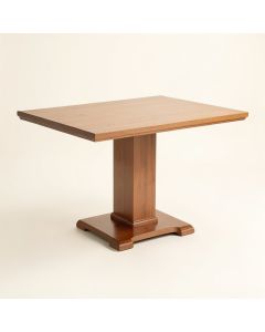 Wisser 46 '' Double Pedestal Dining Table (synthetic illustration; no displayed measurements)