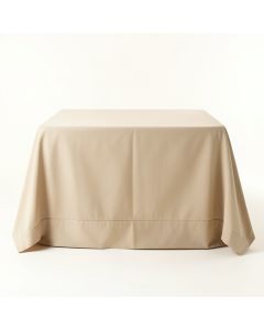 Rowan Brook Flat Bed Sheet - Beige (synthetic illustration; no displayed measurements)