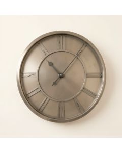 Oversized 24 '' Wall Clock (synthetic illustration; no displayed measurements)