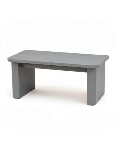 Juniper Bend Desktop Monitor Riser - Gray (synthetic illustration; no displayed measurements)