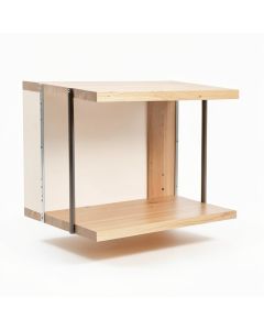 Juan 59 '' H X 29.9 '' W Industrial Pipe Shelving (synthetic illustration; no displayed measurements)