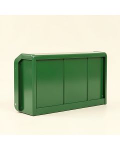 Holly Arc Narrow Outdoor Storage Bench (synthetic illustration; no displayed measurements)