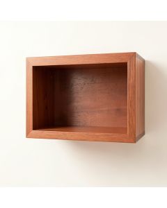 Elm Bluff Wall-Mounted Shelf - Terracotta (synthetic illustration; no displayed measurements)