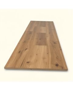 Gilbert Hickory 3/4 '' Thick X 8 '' Wide Solid Hardwood Flooring (synthetic illustration; no displayed measurements)
