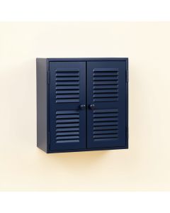 Aspen Brook Wall-Mounted Laundry Cabinet - Navy (synthetic illustration; no displayed measurements)