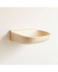 Maple Canyon Wall-Mounted Cat Perch - Ivory (synthetic illustration; no displayed measurements)