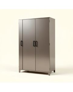 Saphira Industrial Metal Wardrobe Armoire (synthetic illustration; no displayed measurements)