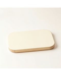 Pine Bridge Cutting Board - Cream (synthetic illustration; no displayed measurements)