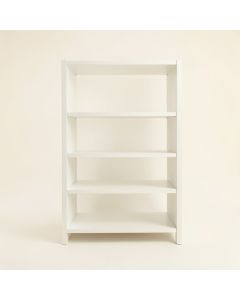 Maple Brook Empty Seed-Starting Shelving Unit Without Lights - White (synthetic illustration; no displayed measurements)