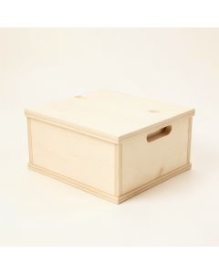 Pine Bend Low Toy Storage Unit - Ivory (synthetic illustration; no displayed measurements)