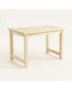 Cedar Dell Patio Table - Cream (synthetic illustration; no displayed measurements)