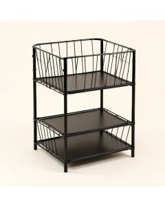 3 Tier Fruit Wire Basket (synthetic illustration; no displayed measurements)